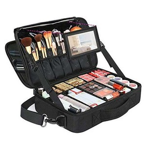 portable makeup train case