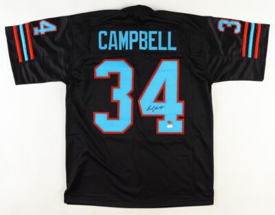 ユニフォーム Houston Oilers Earl Campbell NFL Jersey Earl Campbell Signed Houston Oilers Throwback Jersey (JSA) 1979