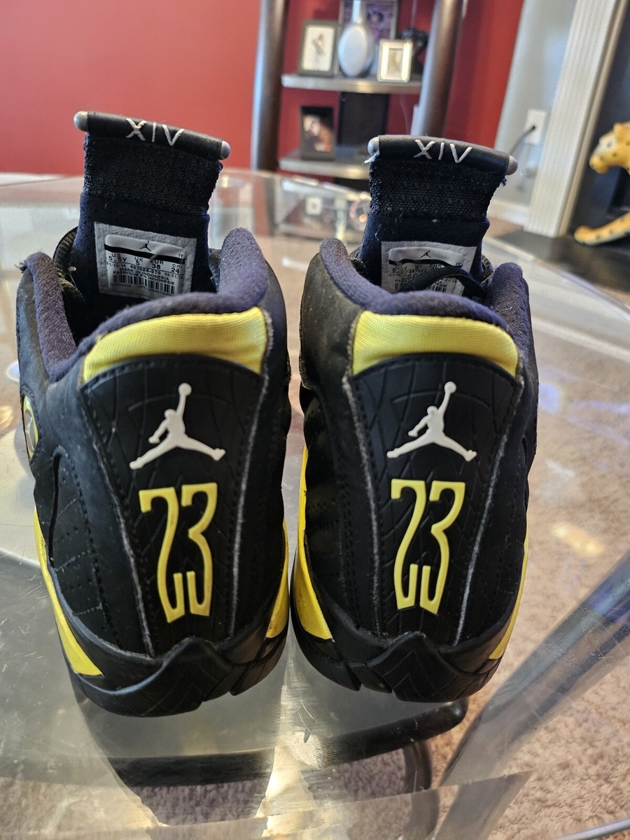 Size 5.5 - Air Jordan 14 Retro Thunder for sale online | eBay