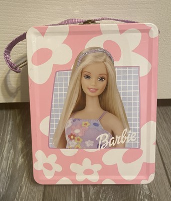 Vintage Barbie Lunch Box, Mattel The Jelly Bean Factory container