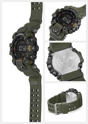 Casio G-Shock GW-9500-3JF Mudman Master of G Atomic Solar Carbon