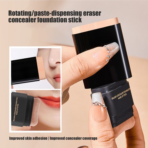 Foundation Stick Matte Foundation Stick Natural Korean Foundation With Brush - Picture 9 of 11