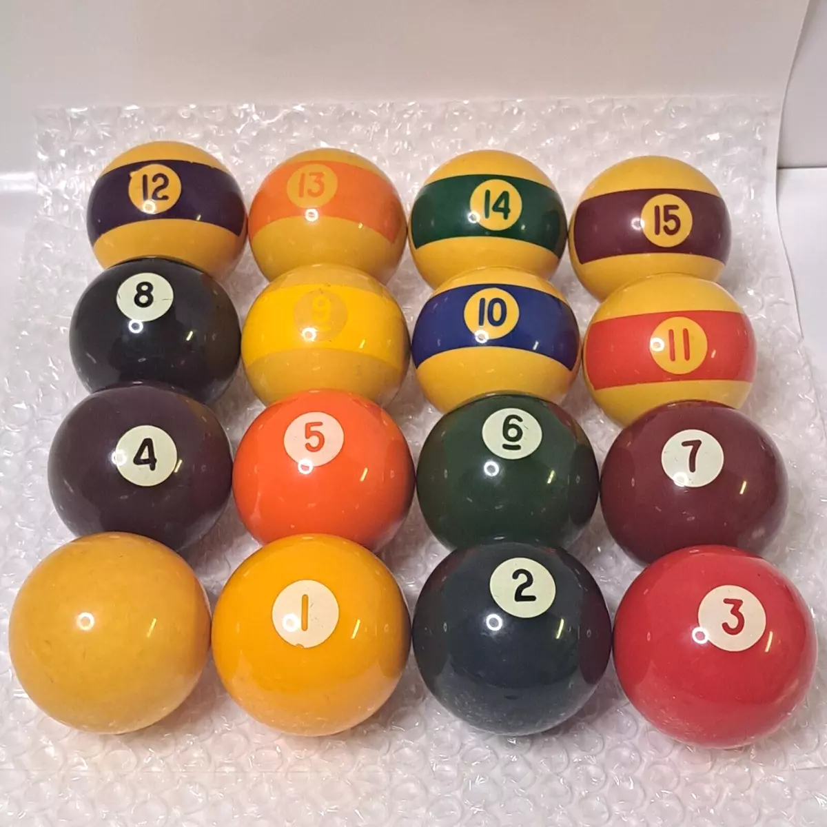 Antique Billiard Ball Orange Number 13 Standard Pool Ball -  in 2023