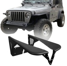 2pcs Converted Steel Front Fender Flares Fit For Jeep Wrangler Tj 1997-2006 2pcs Converted Steel Front Fender Flares Fit For Jeep Wrangler Tj 1997-2006