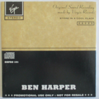 BEN HARPER - PROMO SINGLE CD ''HOW MANY MILES MUST WE MARCH / I'LL RISE''