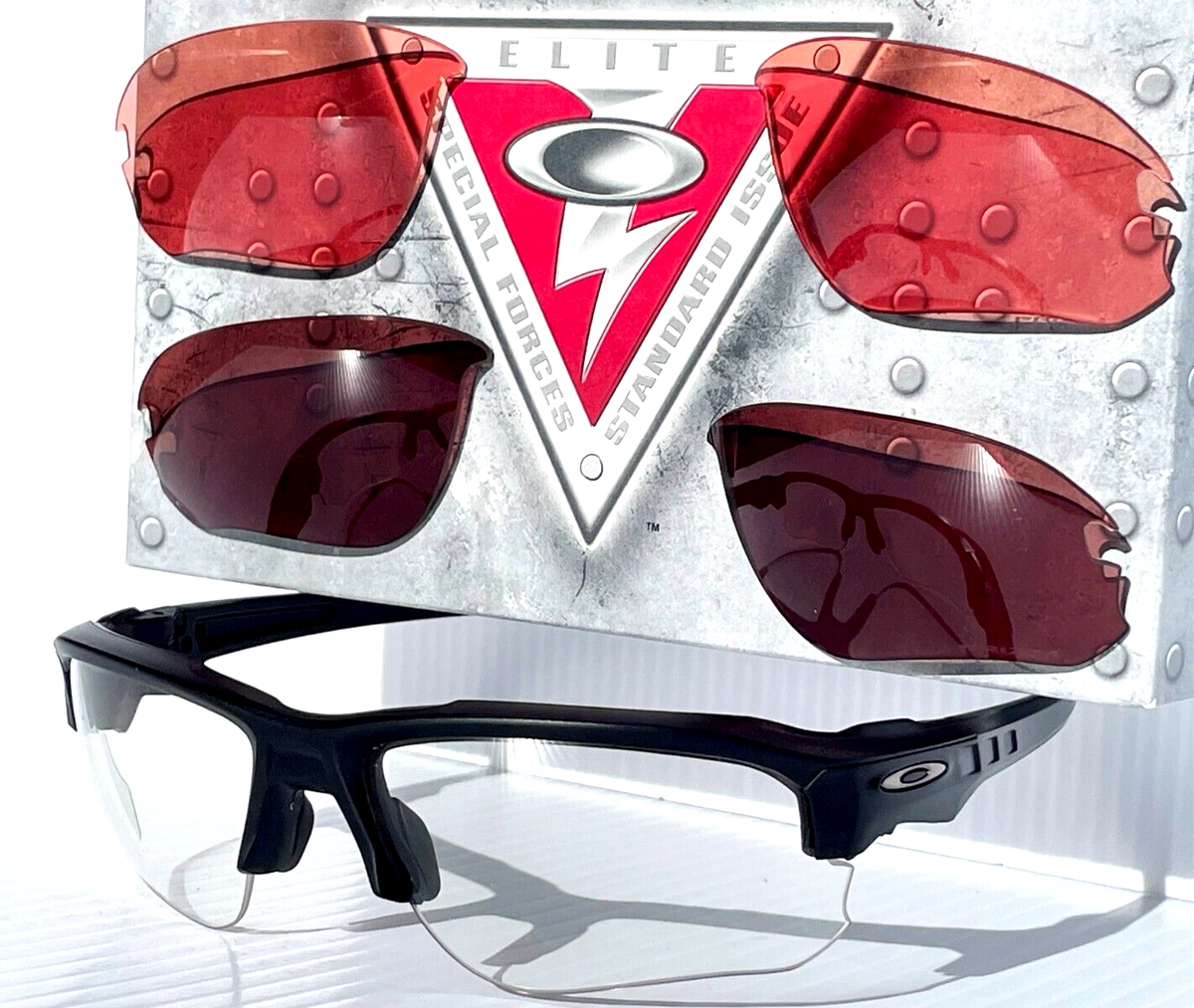 Oakley SI SPEED JACKET Matte Black Frame Clear TR22/TR45 Oakley SI SPEED JACKET Matte Black Frame Clear TR22/TR45
