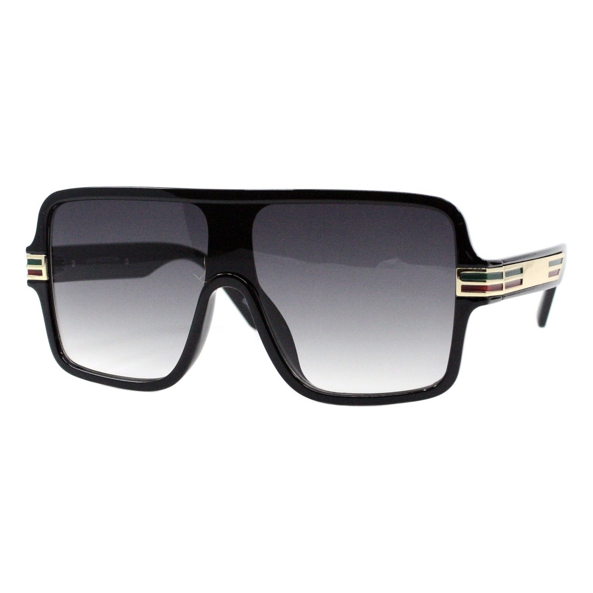 Men's Designer Fashion Sunglasses Oversized Square Frame UV 400