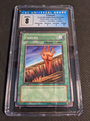 Yugioh Fissure SDY-028 1st Edition PSA/CGC 8 NM-MT SAMPLE VHTF!
