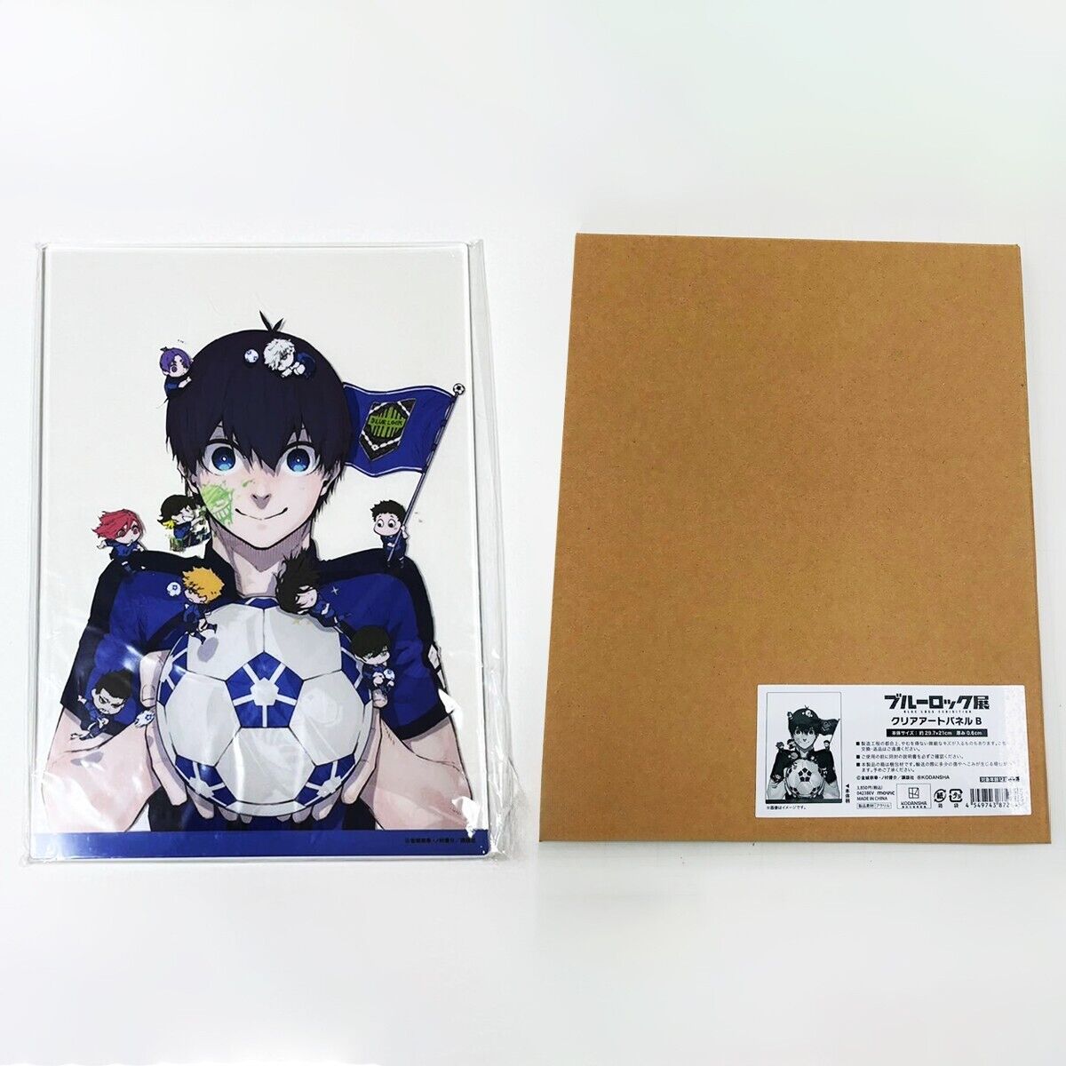 Blue Lock Exhibition 2023 Limited Acrylic Clear Art Panel B Blue Lock Exhibition 2023 Limited Acrylic Clear Art Panel B