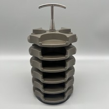 Gray Stampin Up STACK STORE Embellishment Carousel Caddy Storage