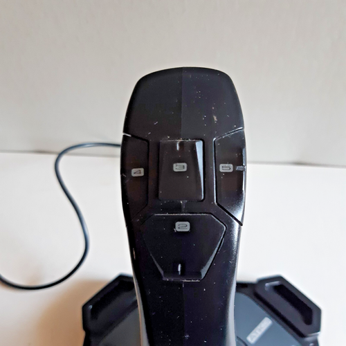 Joystick Attack3 Logitech Pc Jeux Video Vintage Droitier Gauchier - Photo 5/12