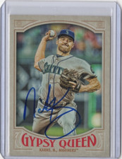 NATHAN KARNS MLB 2016 Topps Gypsy Queen Auto Autographed Signed #240 Card