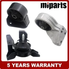 Front Rear Engine Motor Mount SET 3PCS Fit For Hyundai Santa Fe 3.5L 2003-2006