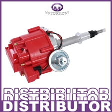 Ignition Distributor W/ Red Cap For 1956-1990 AMC JEEP INLINE 6 232 258 4.2L