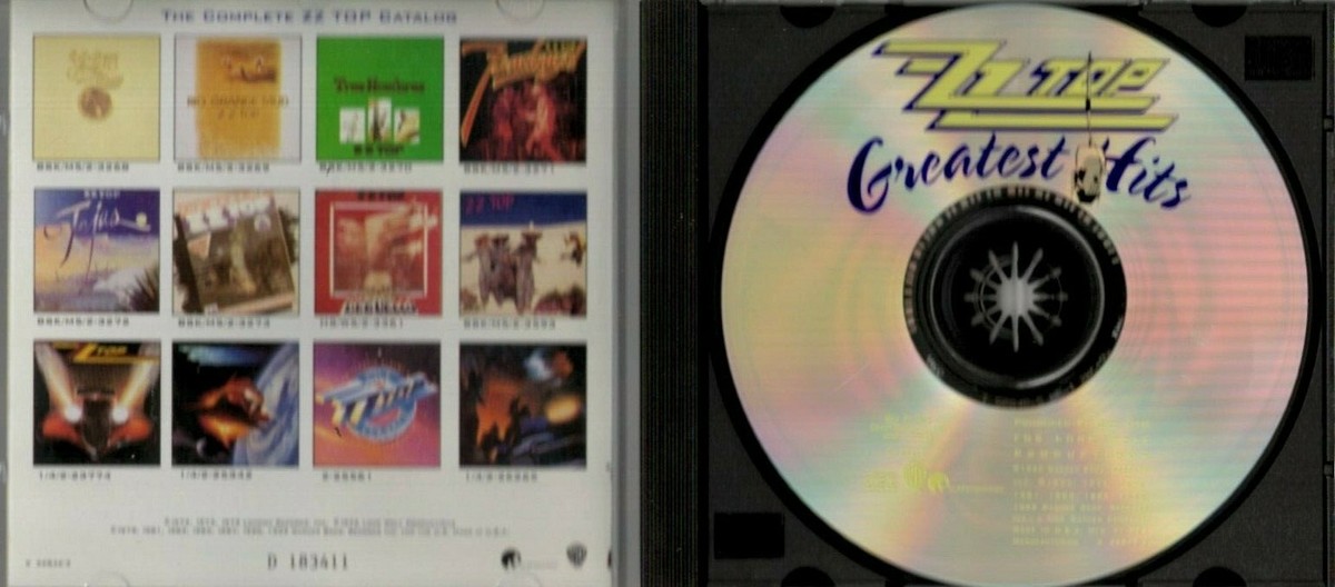 ZZ Top CD Warner Bros. Records 1992, 9 26846-2, Greatest
