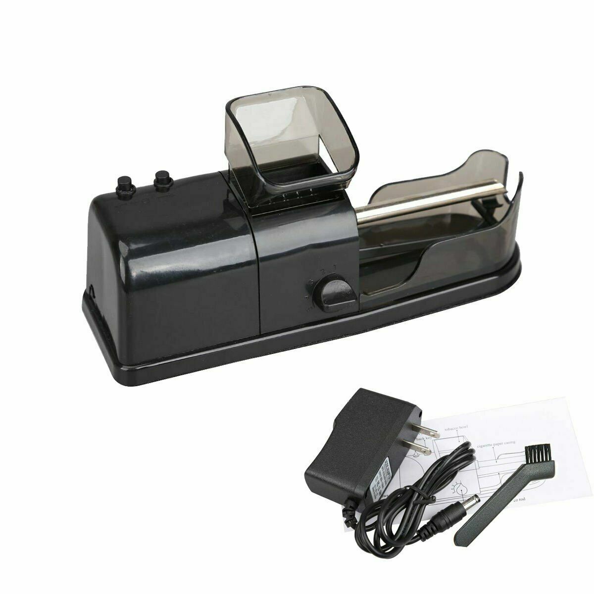 Cigarettemachine;tobaccoroller;electric;cigarettemaker;cigaretteroller;cigarettes;injector;tobaccolighter;tobaccomaker;cigaretterollingmachine 100-