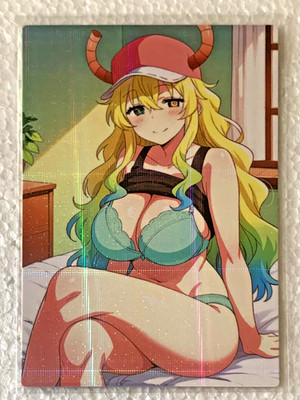 Miss Kobayashi's Dragon Maid Anime Waifu Sexy Goddess Doujin Card