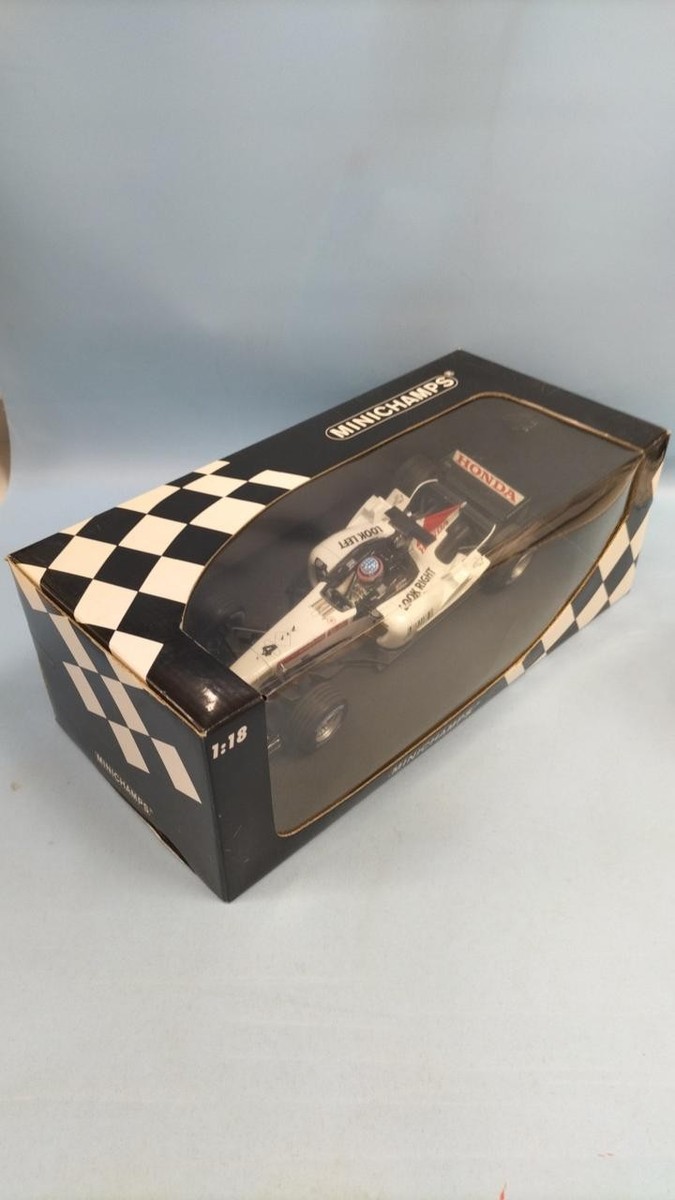 MINICHAMPS 1/18 BAR HONDA 007 T. SATO 2005 | eBay