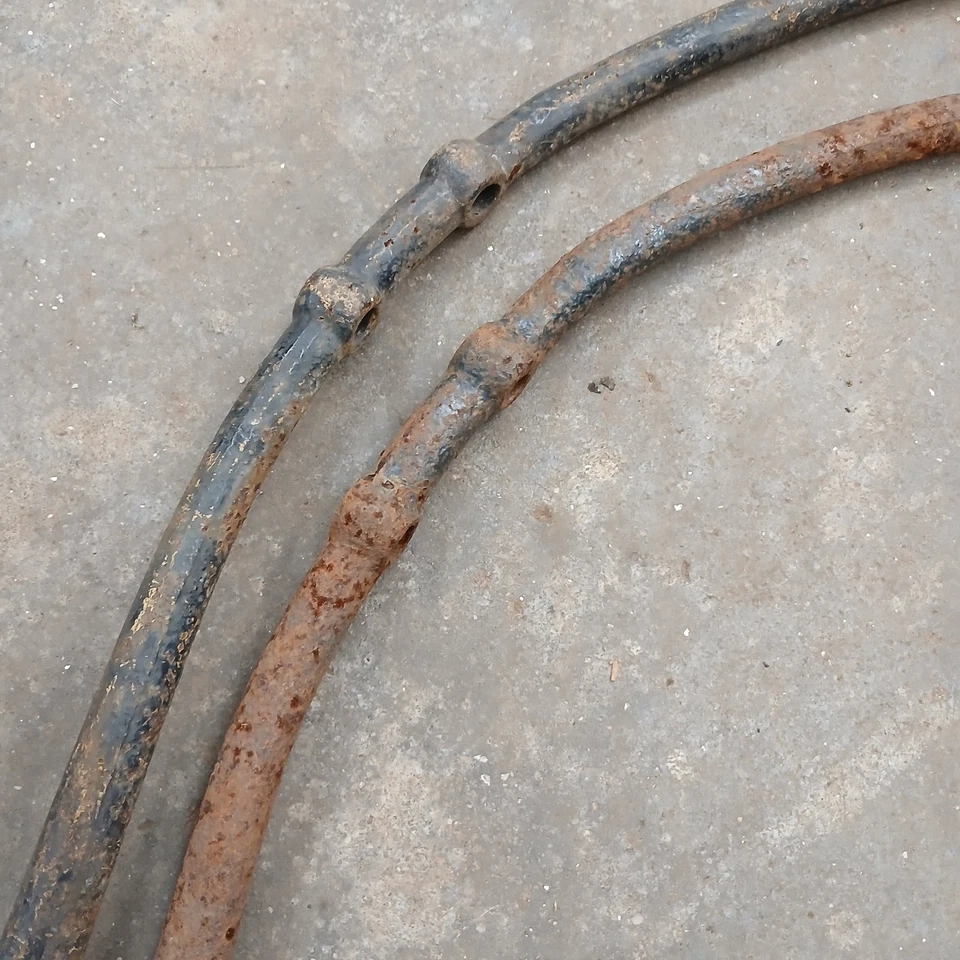 Par de soportes para guardabarros delantero Ford Modelo A 1930-1931 soporte fundido forjado cupé Tudor Foto 4 de 4