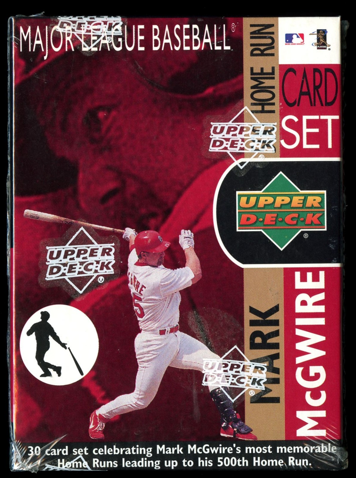 1999 Upper Deck Mark McGwire 500 Home Run 3x5 Card Set - 30 Cards - SEALED