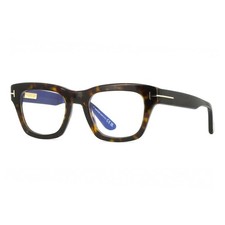 Tom Ford FT6036-B 052 Dark Havana 52mm Eyeglasses New Authentic