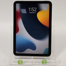 WiFi Only Apple iPad Mini 6th Gen 64GB 15.5 Space Gray MK7M3LL/A