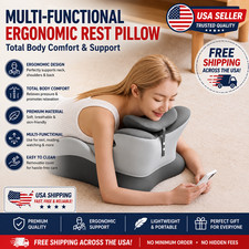 Multifunctional Memory Foam Prone Reading Pillow Relieve Neck Arm Fatigue Remova