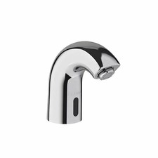 Sloan SF2150-4 4" Chrome Trim Plate Battery Sensor Sink Faucet