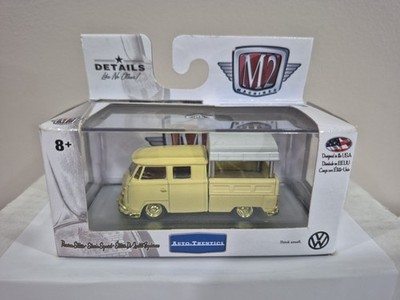M2 Machines 1960 VW Double Cab Truck USA Model Walmart Gold Chase