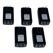  5 12V 2A POE-248 Injector Power Ethernet Adapter for 802.3af IP Phone WLAN AP