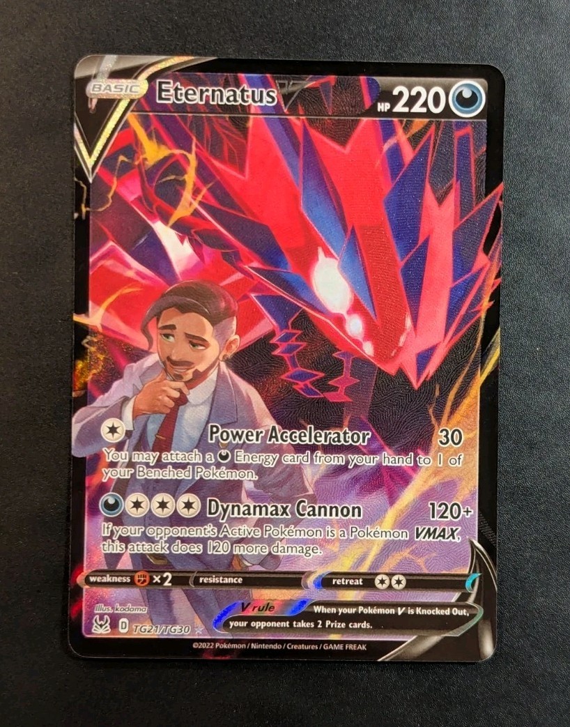 Pokemon TCG English Card Lost Origin Eternatus V TG21/TG30 Trainer Gallery