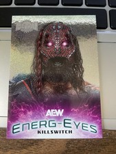 Killswitch Luchasaurus 2025 AEW Metal Universe Energ-Eyes Insert Wrestling