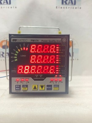 SATEC PM174 90-264VAC QUALITY ANALYZER MULTIFUNCTION METER (MINOR BODY DAMAGE)