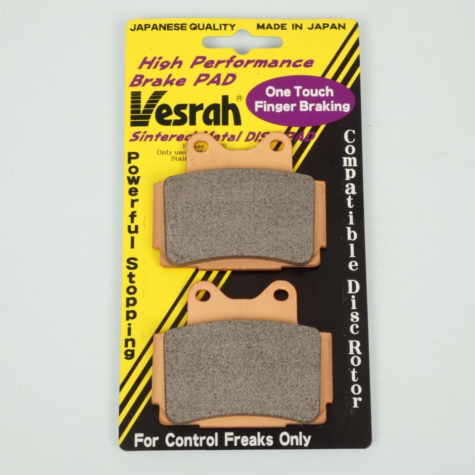 Plaquette de frein arrière Vesrah pour moto Yamaha FZS 600 Fazer de 1998 à 2003