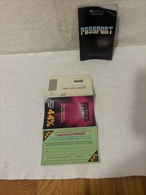 Vectrex Arcade System Passport & Magazine  INSERT ONLY LOT FREE SHIP