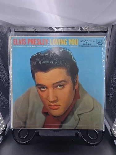 Elvis Presley Loving You 1957 RCA LPM 1515 MONO LP Hollywood 2S VG+/VG
