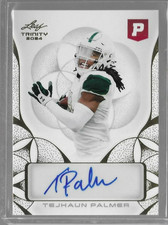 TEJHAUN PALMER 2024 Leaf Trinity Football RC Rookie Auto Cardinals
