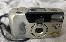 Yashica Microtec Zoom 70 Kyocera 35mm Film Point Camera Tested Powers On
