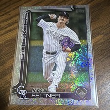 Topps 2025 Series Two Ryan Feltner #444 Parallel Colorado Rockies MLB