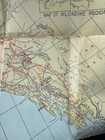 Old Antique Map of Alaska & Surroundings Showing the Klondike Gold Fields ~ 1898 — photo 9