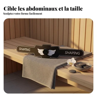 Patch abdominal EMS sans fil, ceinture fitness intelligente, modes multiples - Photo 1/4