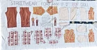 VTG Ken 12” Boy Doll STREET Clothes 2 Blazers /Sports Coat, Shirt & Pants Panel