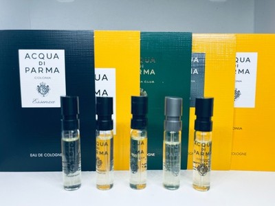 Acqua Di Parma Colonia Cologne Collection For Men Sample Spray Vials 5pc Set