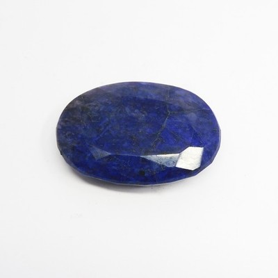 191,55 Karat Natürlicher Saphir Ovalschliff Lose Edelsteine Blau Grob ZERTIFI...