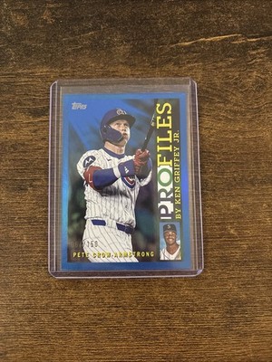 2026 Topps Series 1 - Topps Profiles Pete Crow-Armstrong #TP-13 Blue Foil /150