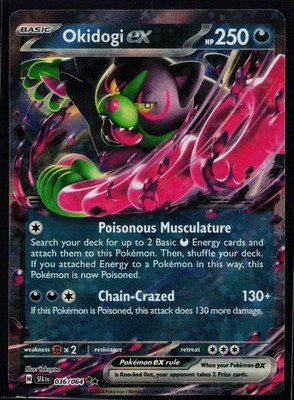 Okidogi ex Double Rare SV: Shrouded Fable 036/064 NM 457