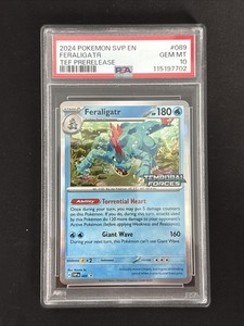 2016 ポケモン 花札 Feraligatr GEM MT 10