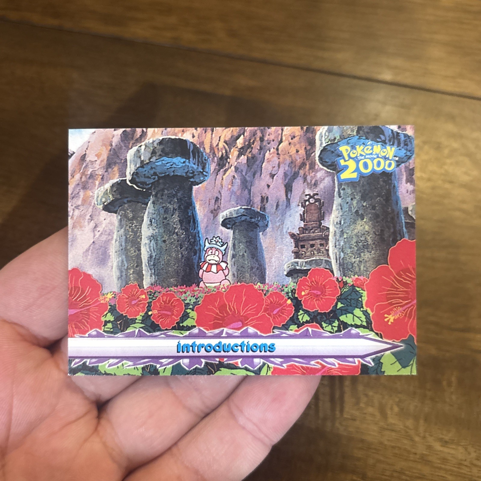 2000 Topps Pokemon The Movie 2000 Introductions #13 TCG Card Vintage Old School