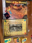 Vintage 1971 Voice of the Mummy Game by Milton Bradley NOT Complete Red Jewels