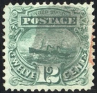 US Stamps # 117 Used Superb Strong Color Scott Value $280.00